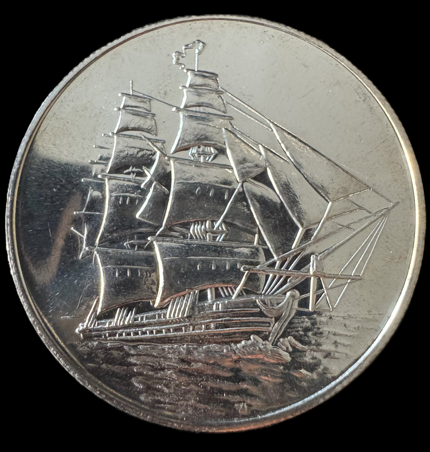 Sailing Ship 1 oz .999 Silver Coin
