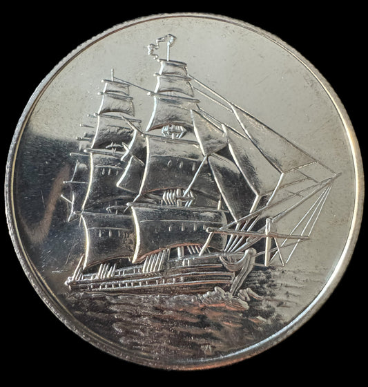 Sailing Ship 1 oz .999 Silver Coin