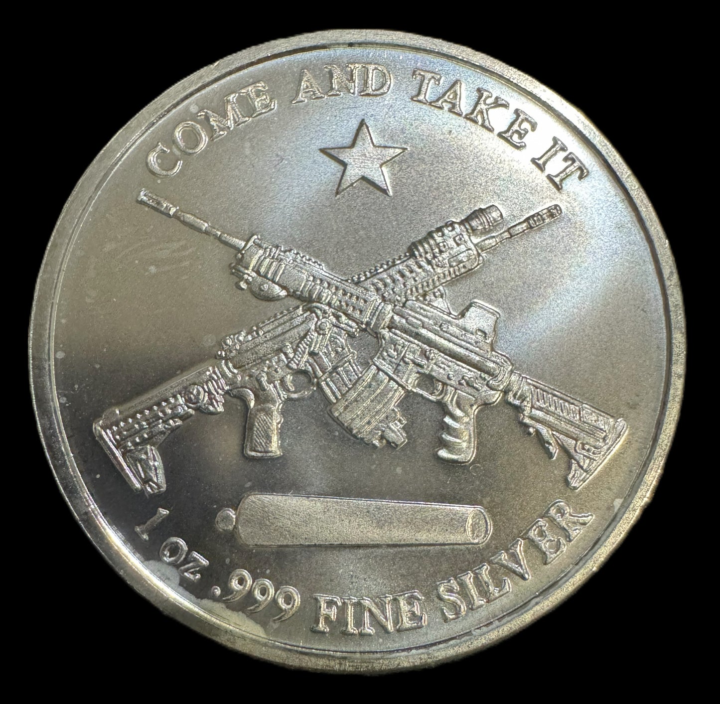Come and Take It 1 oz .999 Silver Coin