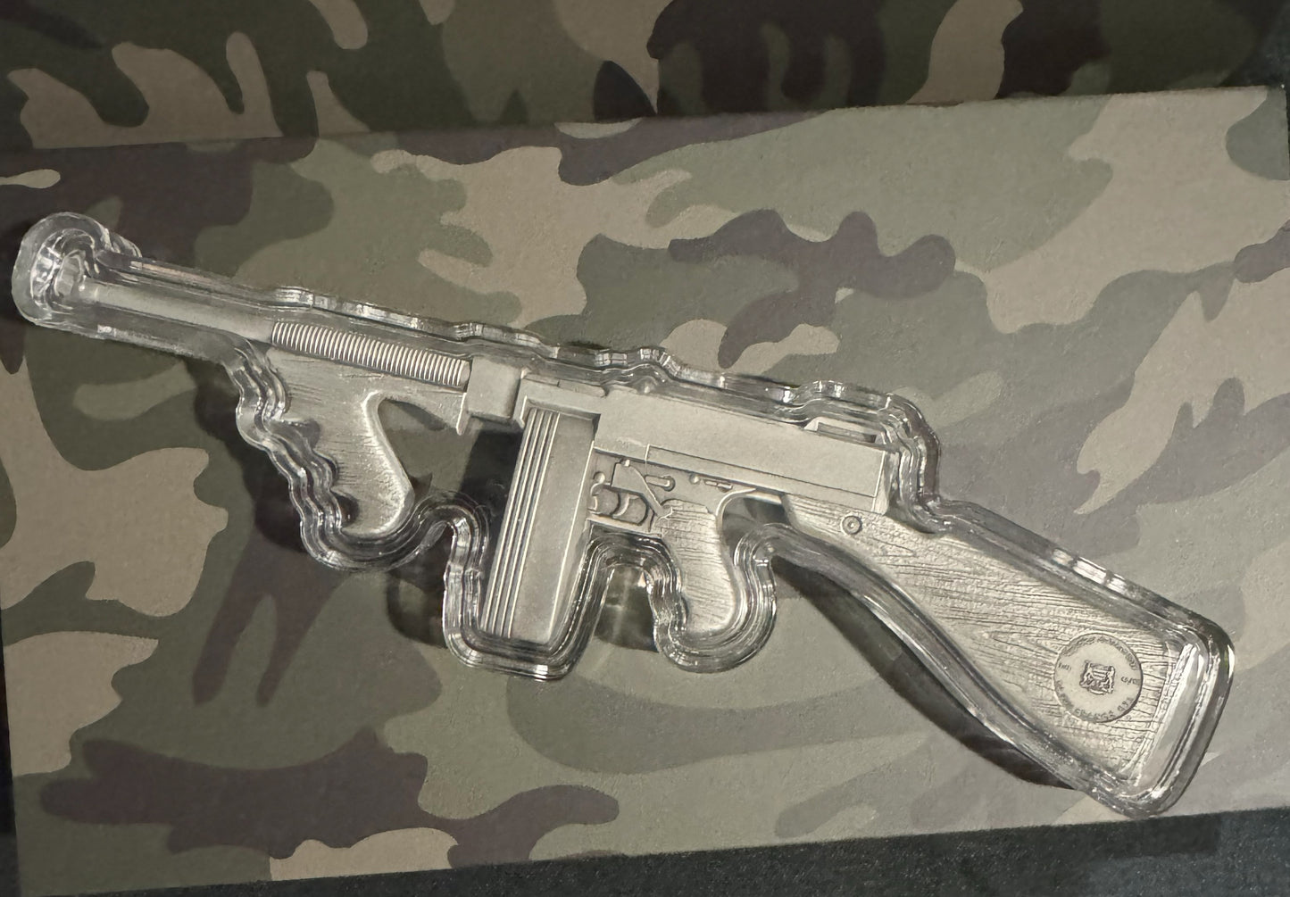 2024 Thompson Submachine Gun 2 oz .999 Silver