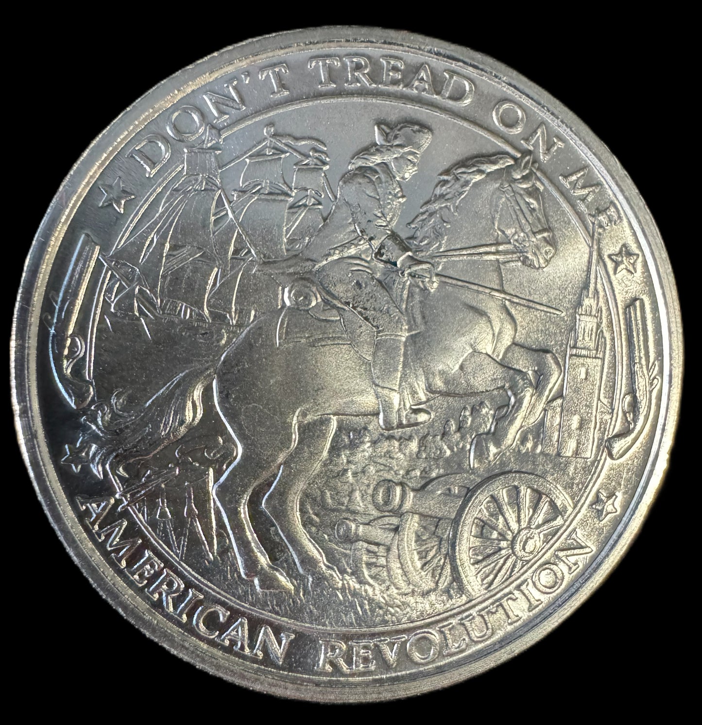 2019 Patriot-American Revolution 1 oz .999 Silver Coin