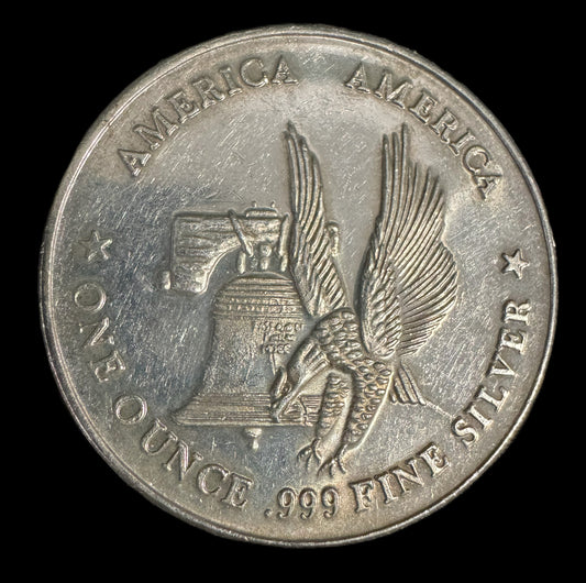American Eagle Liberty Bell I.S.T.U. 1 oz .999 Silver Coin