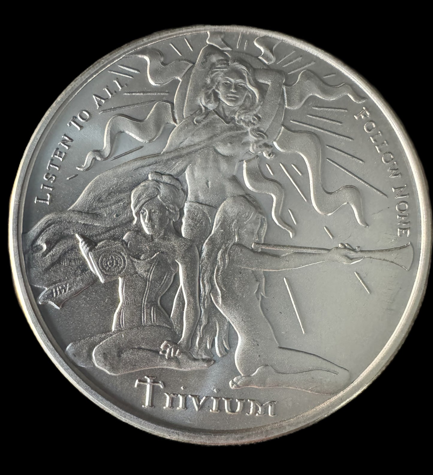 2015 Silver Shield Trivium 1 oz .999 Silver Coin