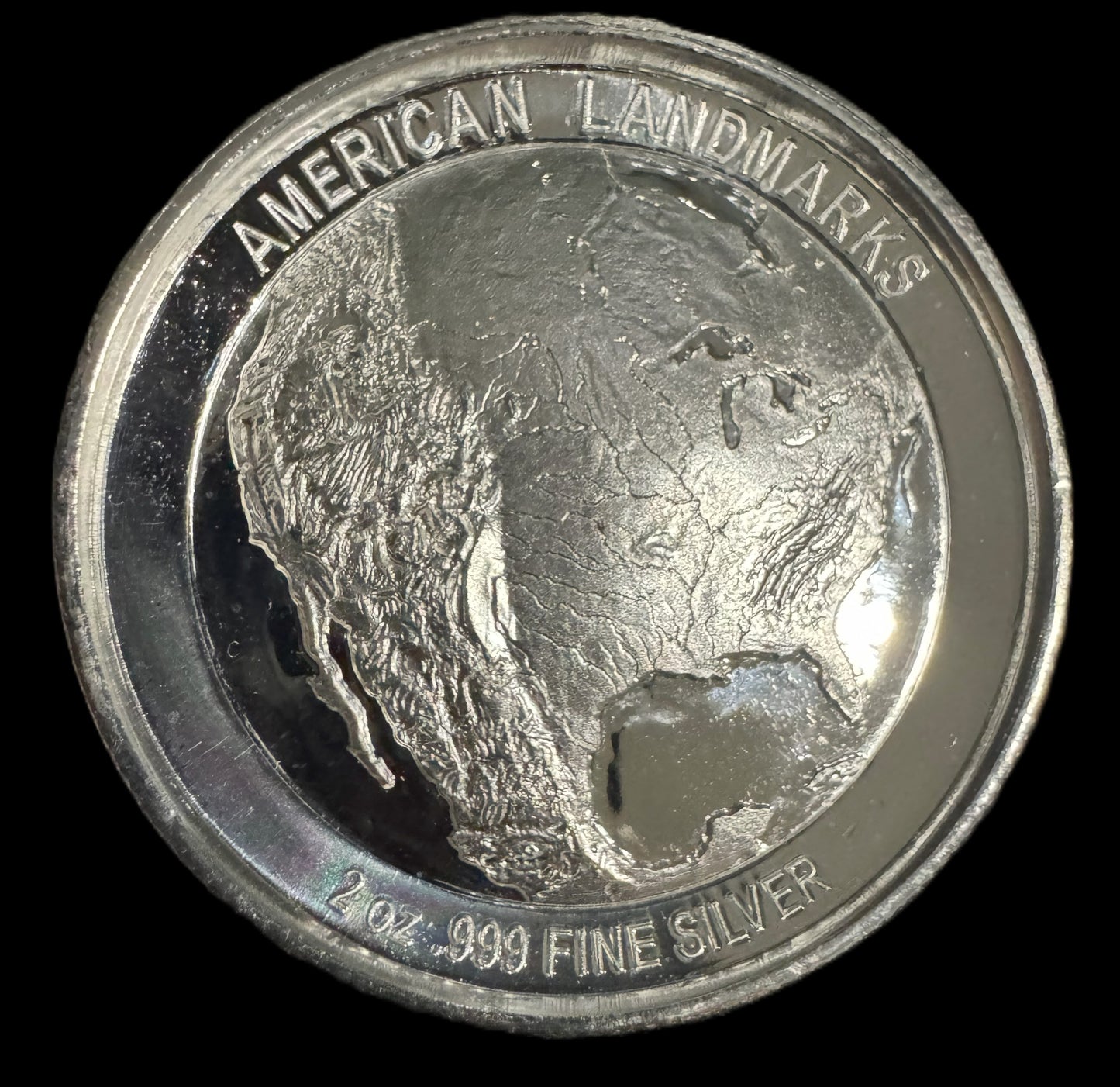 American Landmarks - Pearl Harbor 2 oz .999 Silver Coin