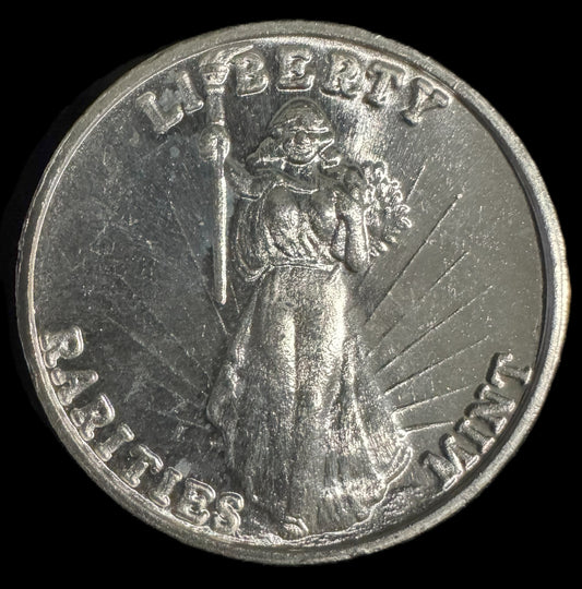Lady Liberty American Eagle Liberty Bell 1 oz .999 Silver Coin