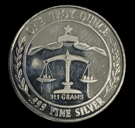 1983 Parliament Shield 1 oz .999 Silver Coin