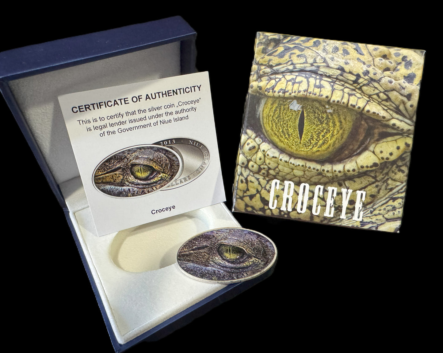 2013 “Croceye” 1 oz .999 Silver