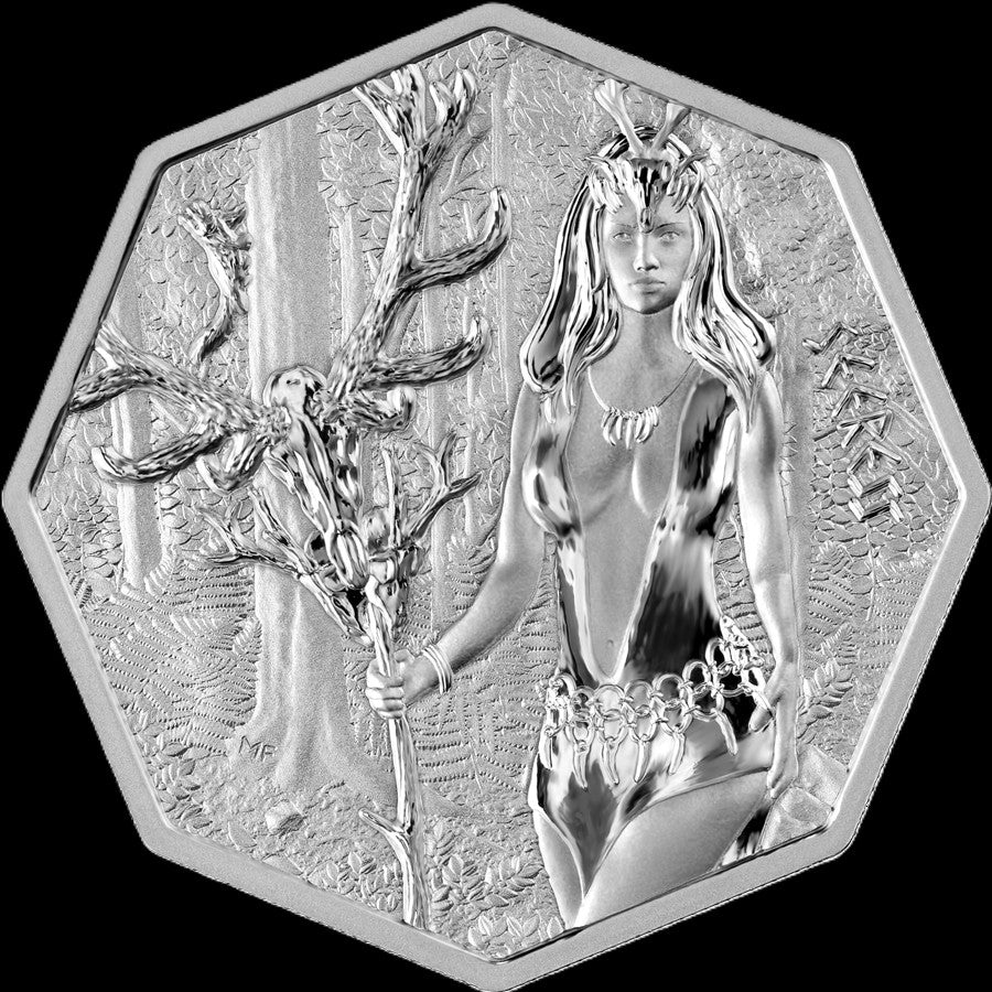2023 Witchcraft Seeress 1 oz .999 Silver Octagon