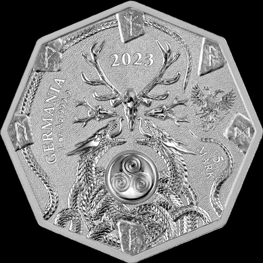 2023 Witchcraft Seeress 1 oz .999 Silver Octagon