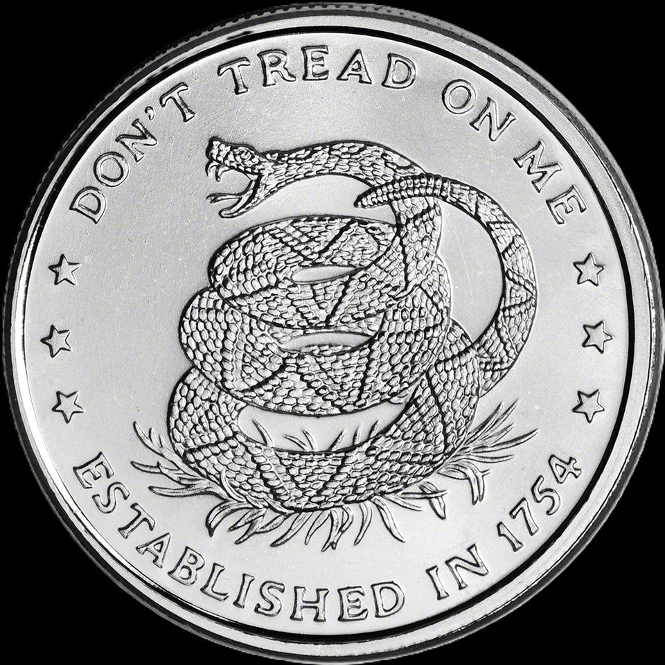 Don’t Tread On Me-Price of Liberty 1 oz .999 Silver Coin