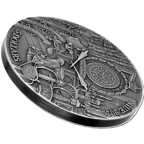 2022 The Three Musketeers 2 oz .999 Silver Coin