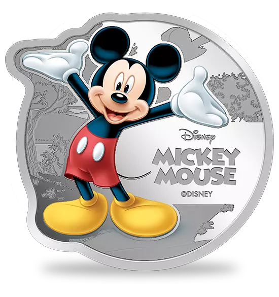 MMTC-PAMP Disney Mickey Mouse 1 oz .999 Silver Coin