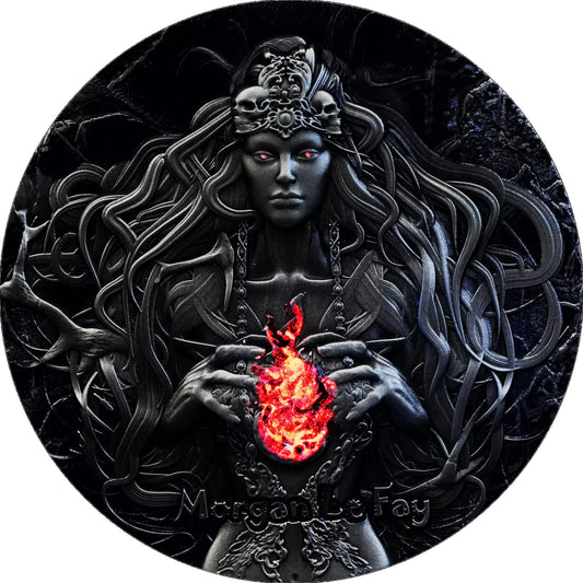 2025 The Fairy Morgan La Fay 2 oz .999 Silver Coin