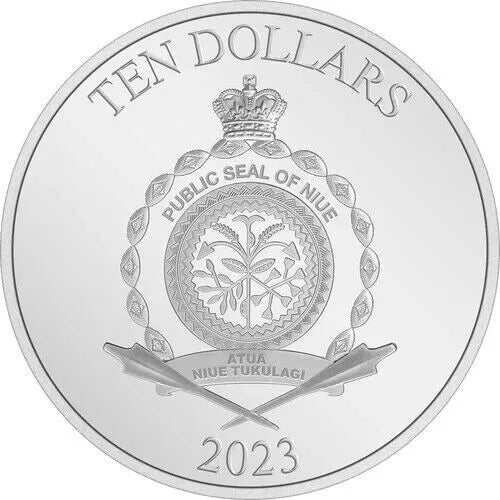 2023 Star Wars Princess Leia 3 oz .999 Silver Coin