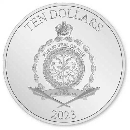 2023 Star Wars Luke Skywalker 3 oz .999 Silver Coin