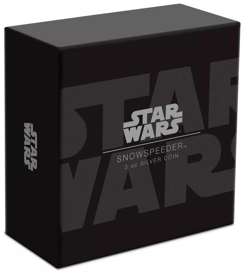 2023 Star Wars Snowspeeder 3 oz .999 Silver Piece