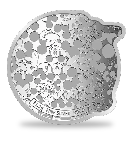 MMTC-PAMP Disney Mickey Mouse 1 oz .999 Silver Coin