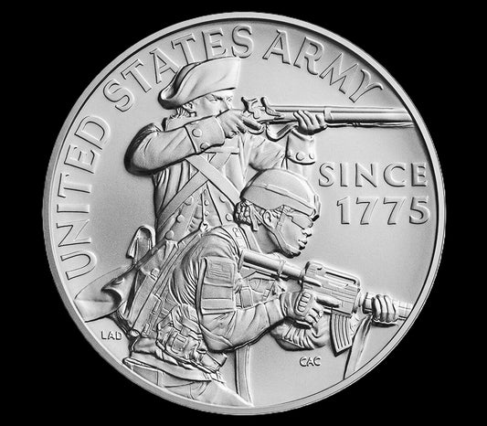 2024 US Army 1 oz .999 Silver Coin