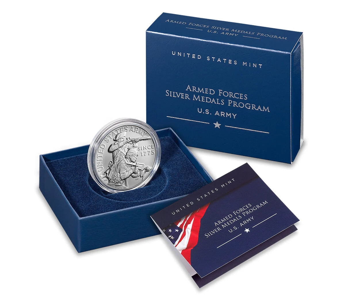 2024 US Army 1 oz .999 Silver Coin